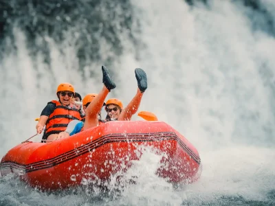 Ayung River Ubud White Water Rafting Adventure with Tlaga Singha River Club