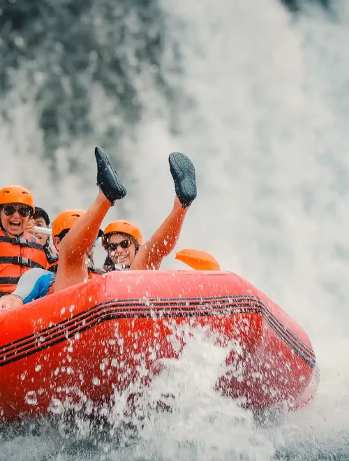 Ayung River Ubud White Water Rafting Adventure with Tlaga Singha River Club