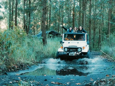 Mount Batur Black Lava & Black Sand Jeep Safari with Natural Hot Spring  Day Trip