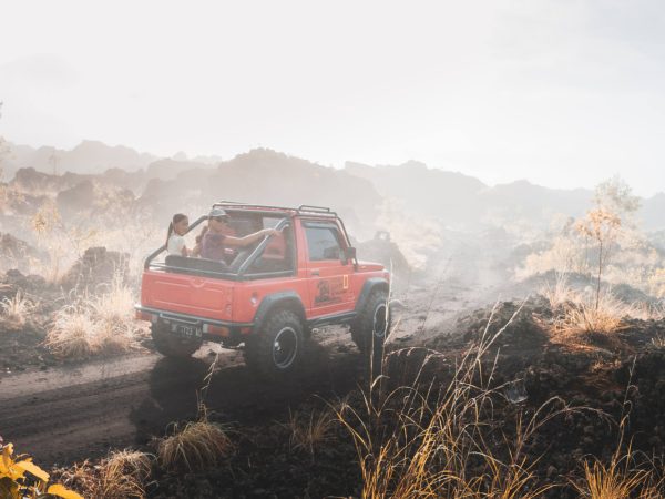 Mount Batur Black Lava & Black Sand Jeep Safari with Natural Hot Spring  Sunrise Trip