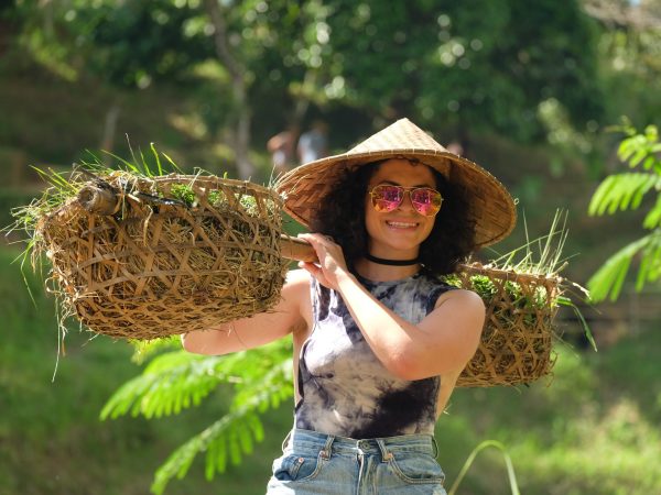 Tegalalang Rice Terrace Trekking with Waterfall Day Tour